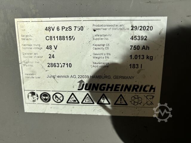 Electric - 4 wheels Jungheinrich EFG 316