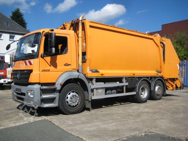 Garbage truck MERCEDES-BENZ 2529 L 6x2 AXOR Bluetec4 GEESINK *TÜV+SP gültig*