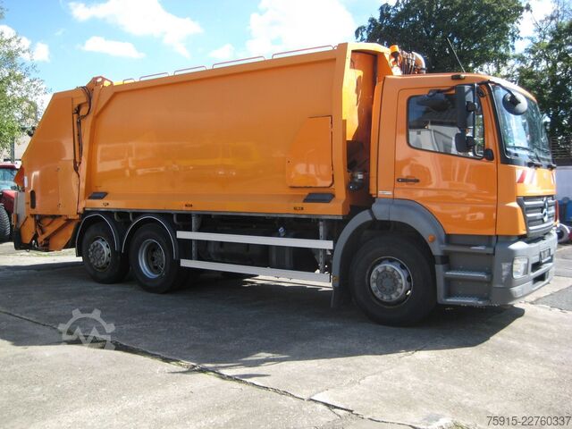 Garbage truck MERCEDES-BENZ 2529 L 6x2 AXOR Bluetec4 GEESINK *TÜV+SP gültig*