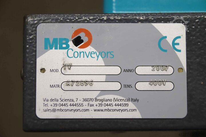 Turntable Round table MB Conveyors TV