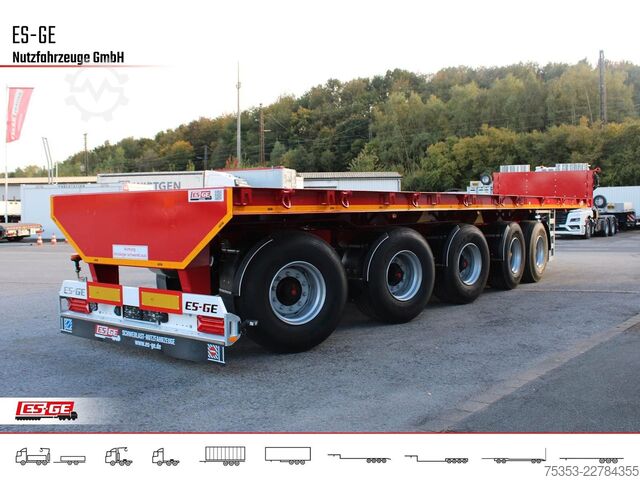 Working platform semitrailer ES-GE 5-Achs-Ballastauflieger