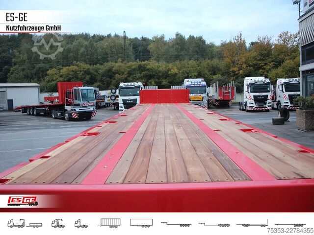 Working platform semitrailer ES-GE 5-Achs-Ballastauflieger