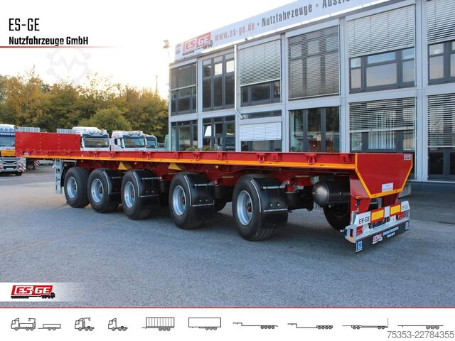 Working platform semitrailer ES-GE 5-Achs-Ballastauflieger