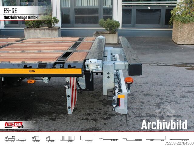 Trailer with working platform ES-GE Tandemanhänger - Rungen - CV