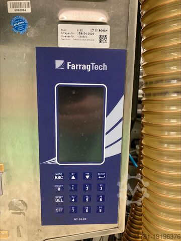 Dry air dryer FarragTech CARD 10 S mit Behälter