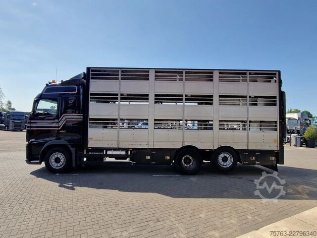 Cattle transport Berdex FH 460 Berdex 3 deck livestock - Loadlift - Lif...