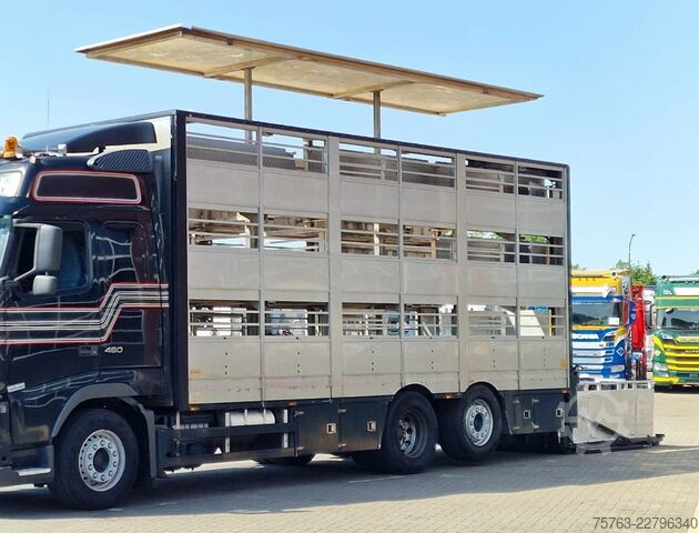 Cattle transport Berdex FH 460 Berdex 3 deck livestock - Loadlift - Lif...