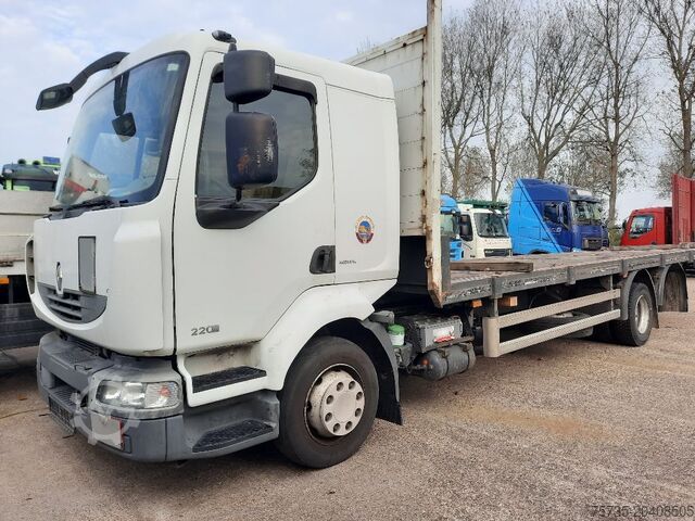 Chassis with cab RENAULT MIDLUM 220
