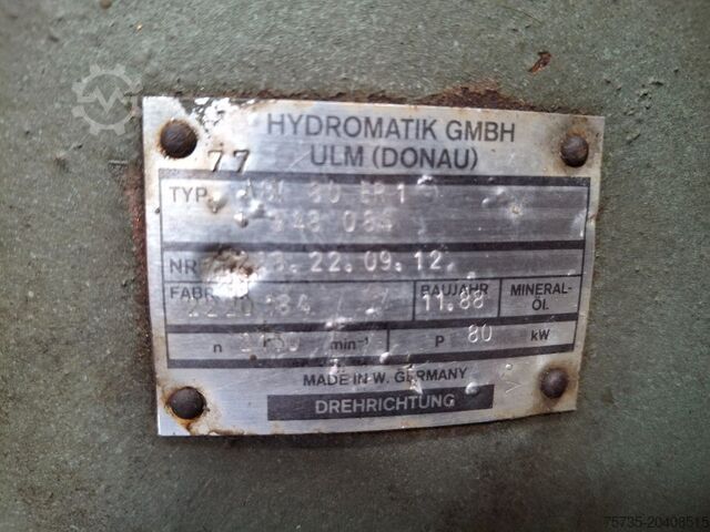 Hydraulikpumpe HYDROMATIK ULM A8V 80 ER1