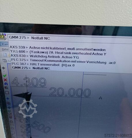 CNC Machining Center Intermac Master 23