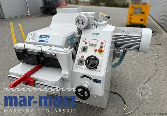 Mehrblattkreissäge mit Kettenförderer, Kettenbreite 400 mm, Höhe 160 mm Cosmec SM 400 400/160