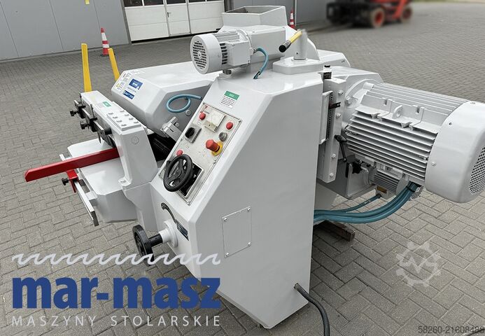 Mehrblattkreissäge mit Kettenförderer, Kettenbreite 400 mm, Höhe 160 mm Cosmec SM 400 400/160