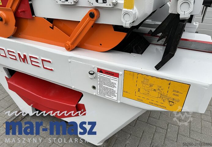 Mehrblattkreissäge mit Kettenförderer, Kettenbreite 400 mm, Höhe 160 mm Cosmec SM 400 400/160