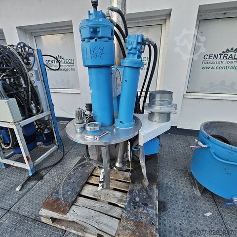 Hydraulik-Doppelwellenmischer Cox Paragon h25 30kw 210liter 