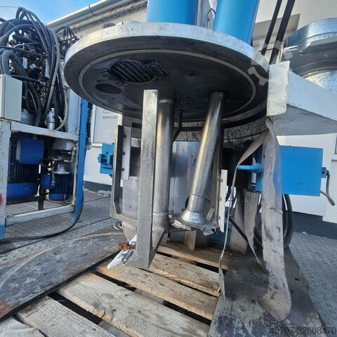 Hydraulik-Doppelwellenmischer Cox Paragon h25 30kw 210liter 