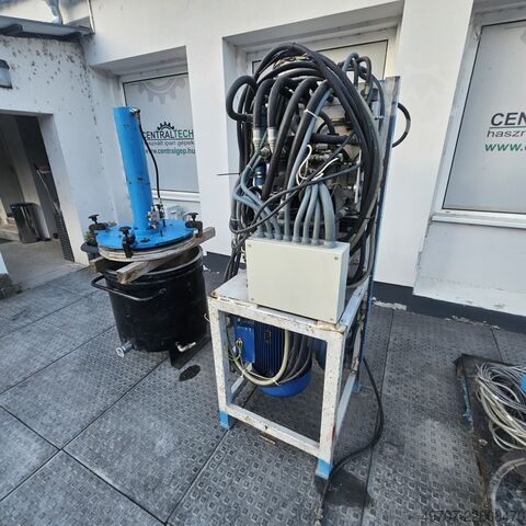 Hydraulik-Doppelwellenmischer Cox Paragon h25 30kw 210liter 