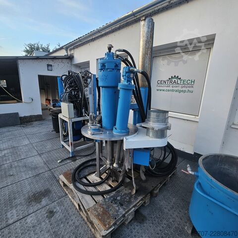 Hydraulik-Doppelwellenmischer Cox Paragon h25 30kw 210liter 