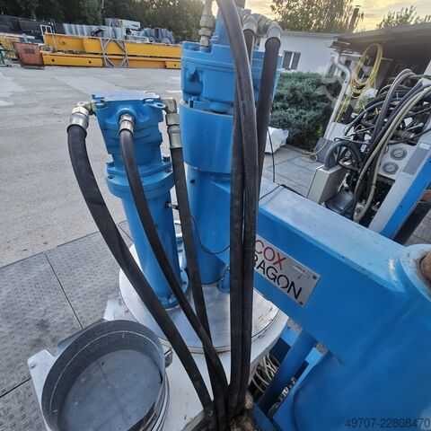 Hydraulik-Doppelwellenmischer Cox Paragon h25 30kw 210liter 