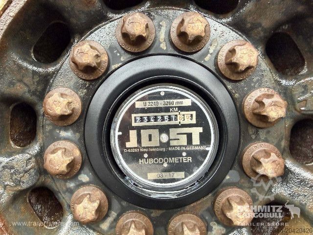 Reefer semitrailer Schmitz Cargobull Tiefkühler Multitemp Doppelstock Trennwand