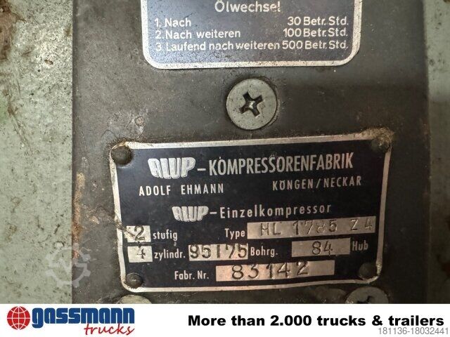 Other ALUP -Kompressor, 2x 4-Zylinder, 1500l