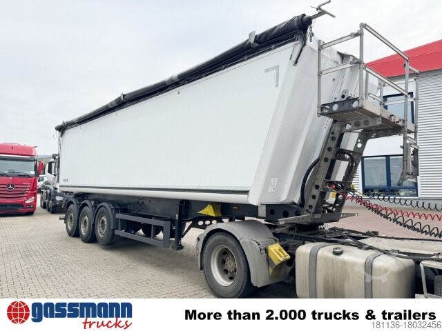 Tipper semitrailer Schmitz SKI 24 SL 9.6, Liftachse, Alumulde ca. 52m³