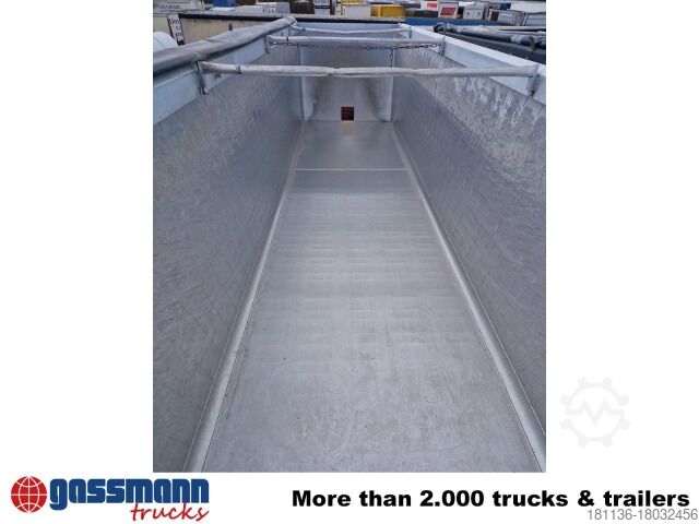 Tipper semitrailer Schmitz SKI 24 SL 9.6, Liftachse, Alumulde ca. 52m³