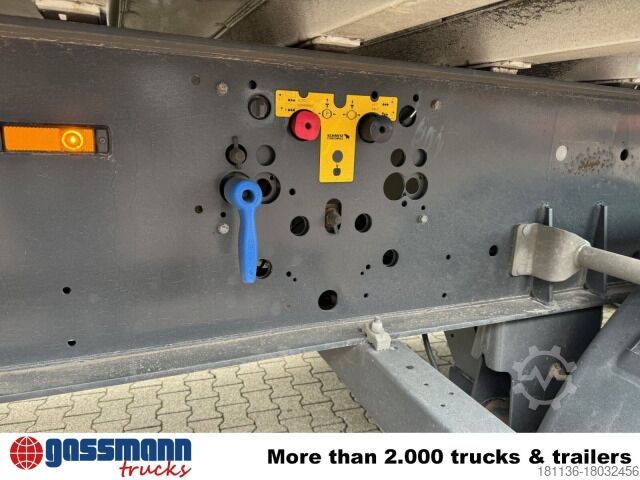 Tipper semitrailer Schmitz SKI 24 SL 9.6, Liftachse, Alumulde ca. 52m³