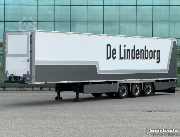 Reefer semitrailer CHEREAU CSD3 TECNOGAM LIFT AXLE TAIL LIFT 1340x250x265 C