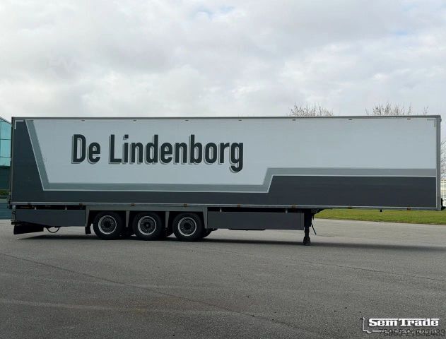 Reefer semitrailer CHEREAU CSD3 TECNOGAM LIFT AXLE TAIL LIFT 1340x250x265 C