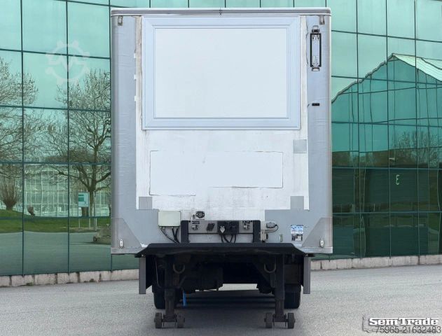 Reefer semitrailer CHEREAU CSD3 TECNOGAM LIFT AXLE TAIL LIFT 1340x250x265 C