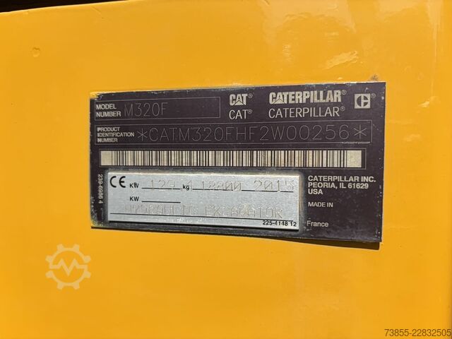 Wheeled Excavator Caterpillar M320F