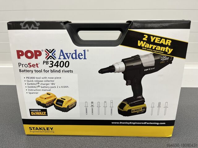 STANLEY® ProSet® PB3400 Akku-Werkzeug STANLEY PB3400-QW1822QR