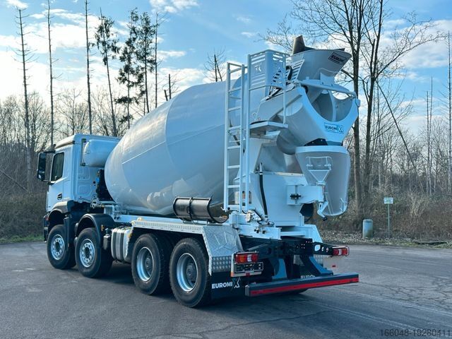 Concrete mixer truck MERCEDES-BENZ Arocs 5 3743 8X4 / Euro6e EuromixMTP EM 10 L