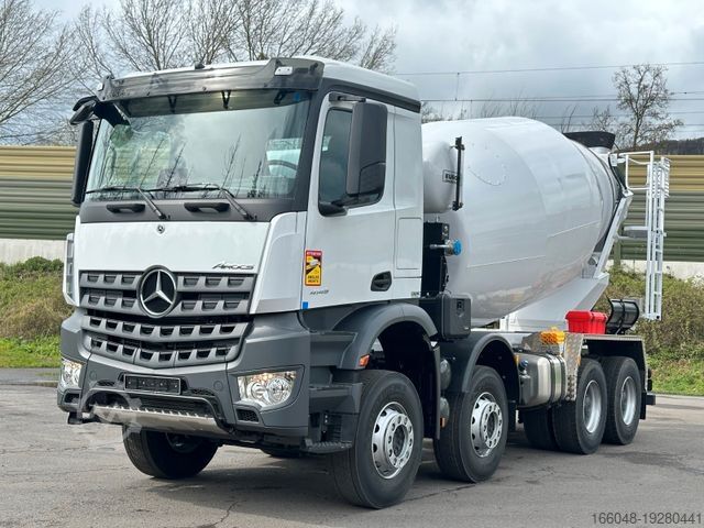 Concrete mixer truck MERCEDES-BENZ 4145 8X4 EuromixMTP EM 10 Fahrmischer
