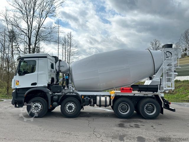 Concrete mixer truck MERCEDES-BENZ 4145 8X4 EuromixMTP EM 10 Fahrmischer