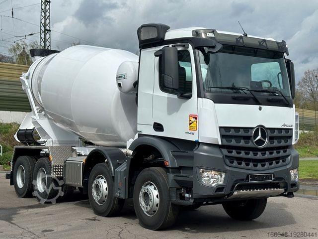Concrete mixer truck MERCEDES-BENZ 4145 8X4 EuromixMTP EM 10 Fahrmischer