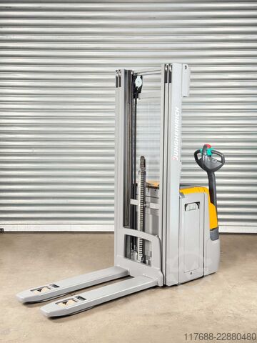 Hochhubwagen-Mitgänger Jungheinrich EJC 220 - Service Neu- Batterie 87% + Garantie