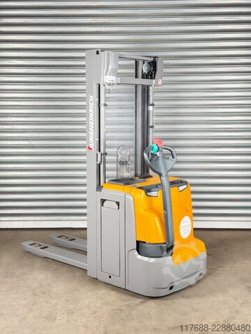 Hochhubwagen-Mitgänger Jungheinrich EJC 220 - Service Neu- Batterie 87% + Garantie