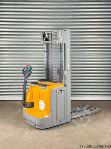 Hochhubwagen-Mitgänger Jungheinrich EJC 220 - Service Neu- Batterie 87% + Garantie