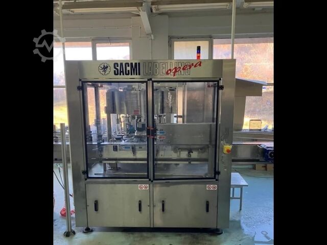 Gebrauchte Etikettiermaschine SACMI 2008 - 12000 bph Sacmi Opera 200 RF S1 E1