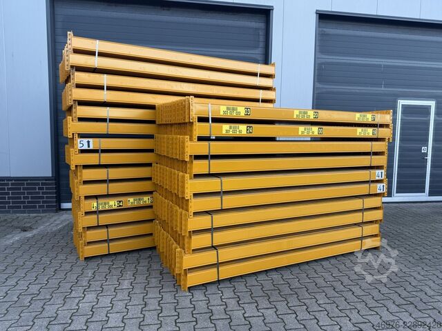 Hochregallager Palettenregaltraverse Jungheinrich MPB / K: 125x50mm Lichte Weite: 2.700 mm