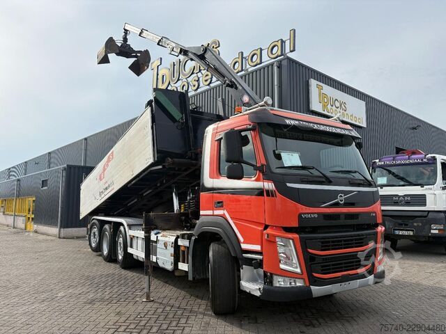 Hook arm system Volvo FM 420 + HMF 1643 Z2---2X EXT. + REMOTE + TIPPE...