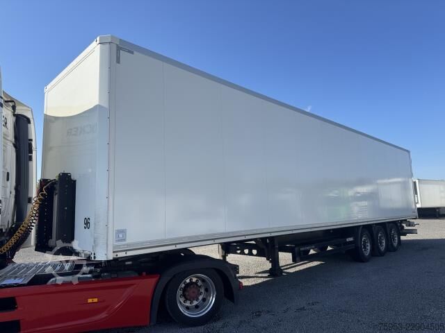 Box semitrailer Kögel S 24 Koffer mit BÄR Ladebordwand
