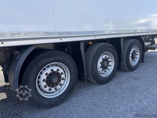 Box semitrailer Kögel S 24 Koffer mit BÄR Ladebordwand