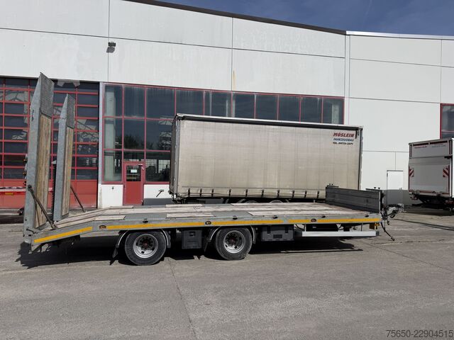 Commercial vehicle Möslein TTA21 T Schwebheim  21 t Tandemtieflader