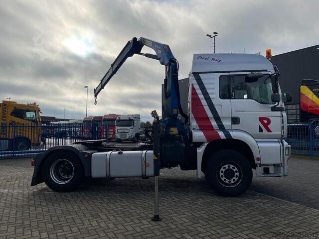 Standard tractor MAN TGA 18.310 Palfinger PK14080 Crane-Kran + Remot...