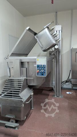 Paddle mixer with tipper Risco RS 1300