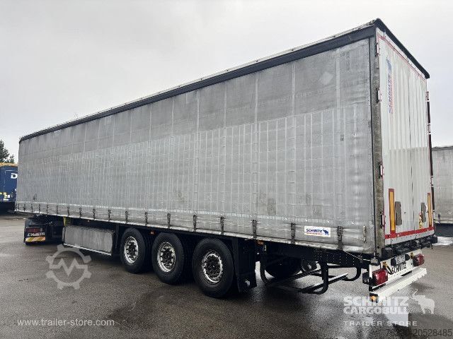 Auflieger mit Pritsche & Plane Schmitz Cargobull Semitrailer Curtainsider Standard