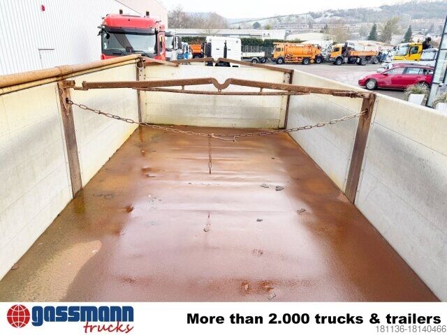Three-way tipper trailer Kempf HKD 18, Alu-Bordwände ca. 13m³