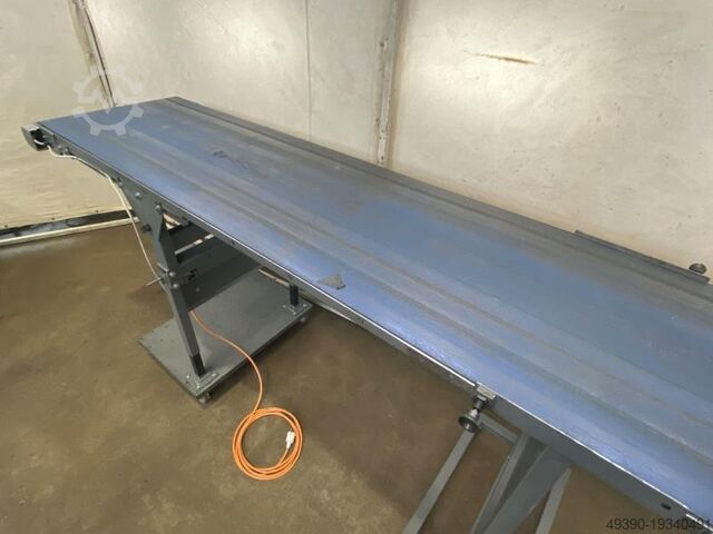 Conveyor belt, belt conveyor, belt conveyor, belt conveyor, timing belt conveyor, small parts convey MFP Fördertechnik 3100 x 600